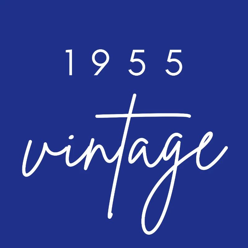 Anniversaire 1955 vintage