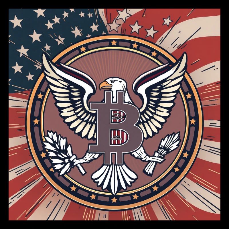 Bitcoin, USA, eagle