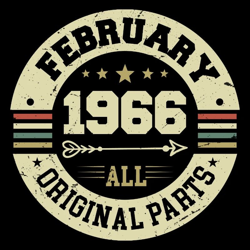 Février 1966 Vintage Cadeau d’anniversaire 1966