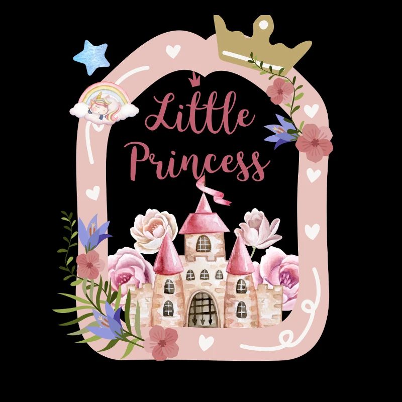 princesse castle and roses