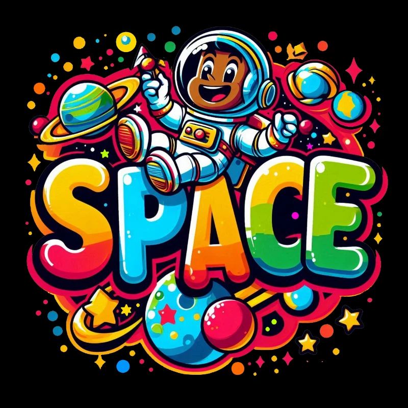Space astronaut child