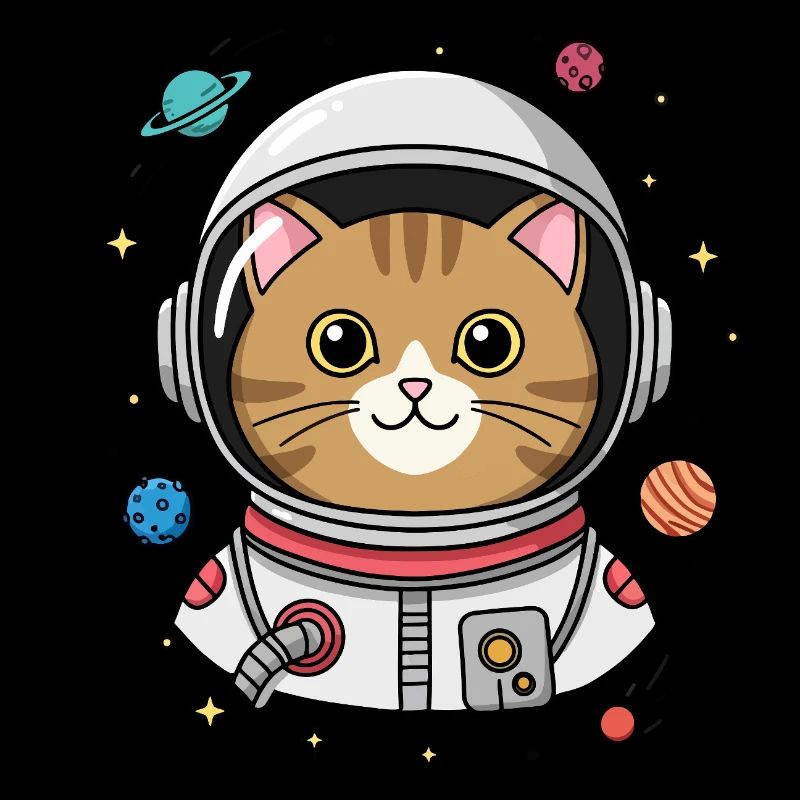 Astronaut Katze
