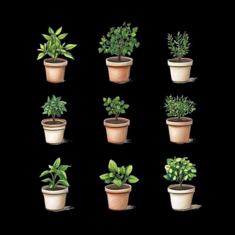Pots de fleurs
