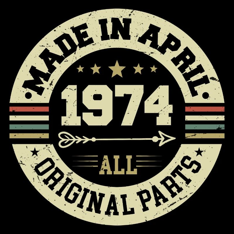 Anniversaire avril 1974 - Cadeau pour ses 51 ans