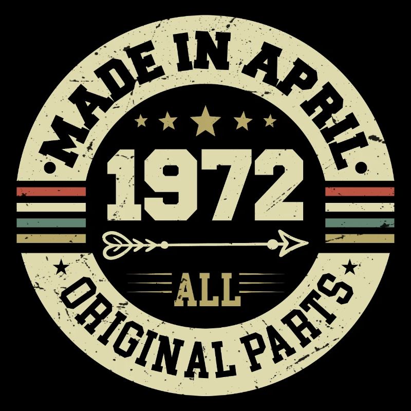 Anniversaire avril 1972 - Cadeau pour ses 53 ans