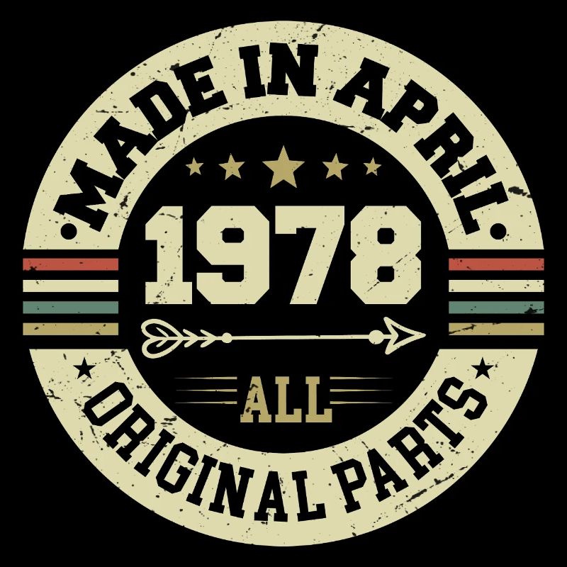 Geburtstag april 1978 - Geschenk zum 47.Geburtstag