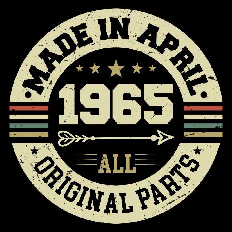 Anniversaire avril 1965 - Cadeau d’anniversaire 60