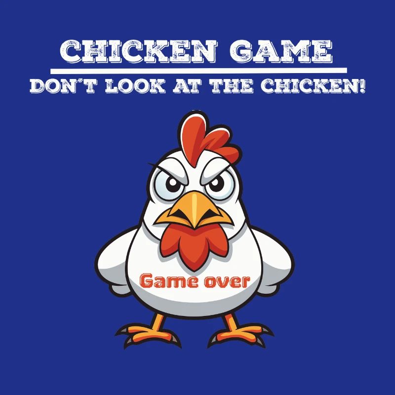 Jeu de poulet blanc