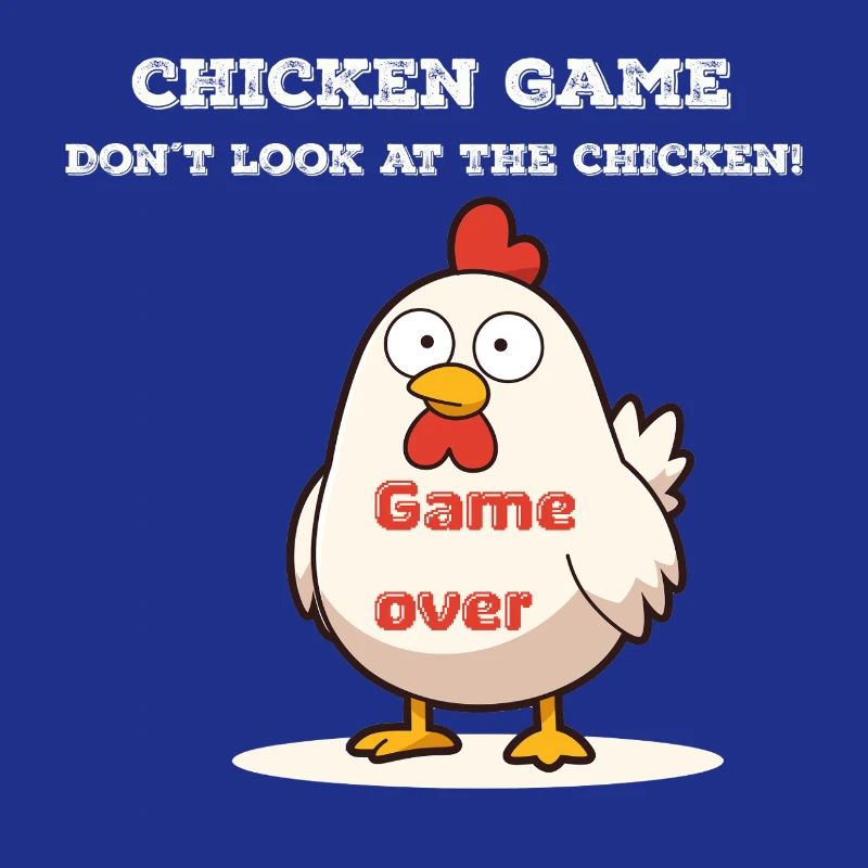 Chicken game white