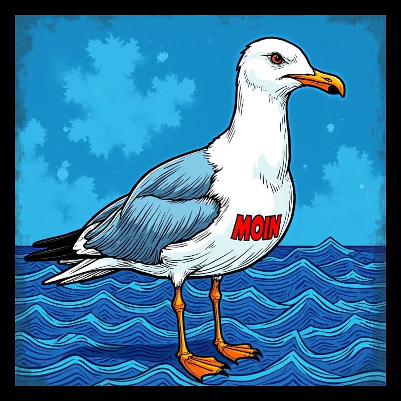 Moin, vous les pirates de la plage