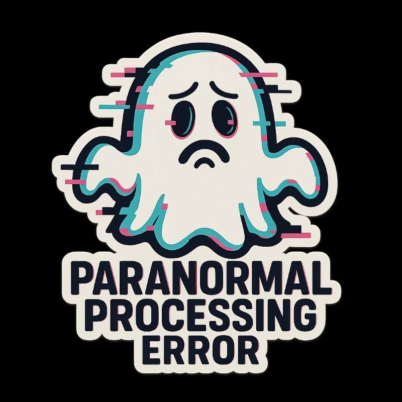 Erreur de traitement paranormale - Glitchy Ghost