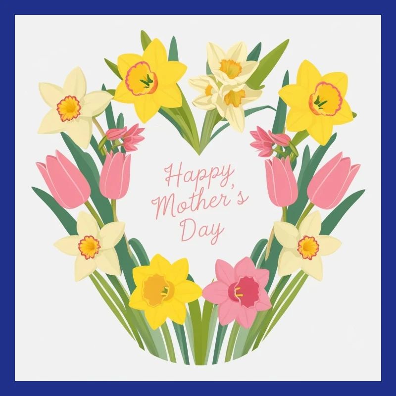 Muttertags Geschenk Blumenstrauß