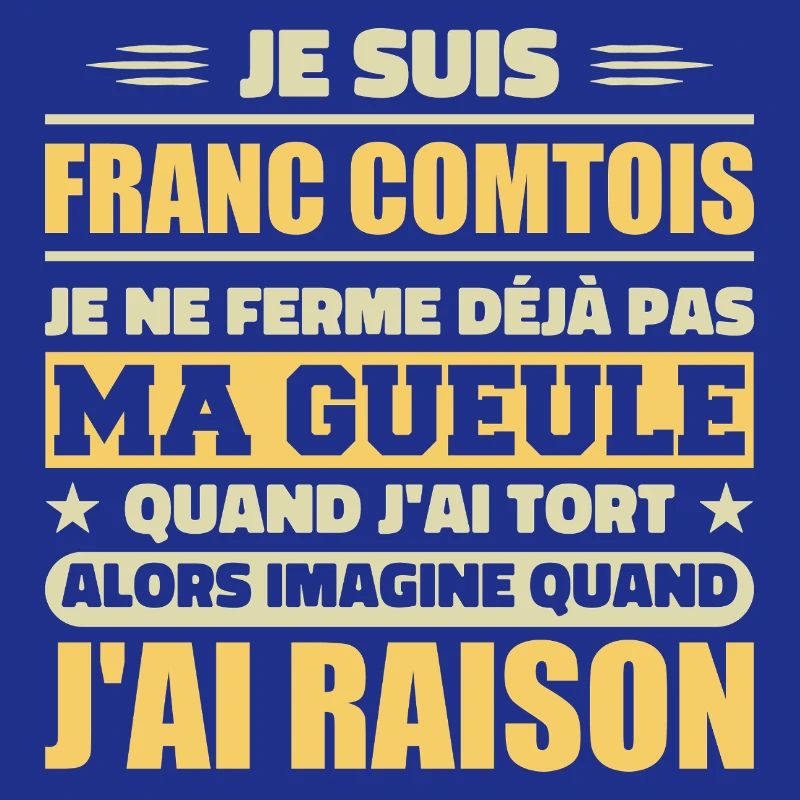 Franc comtois Ich halte meinen Mund nicht zu frank comté