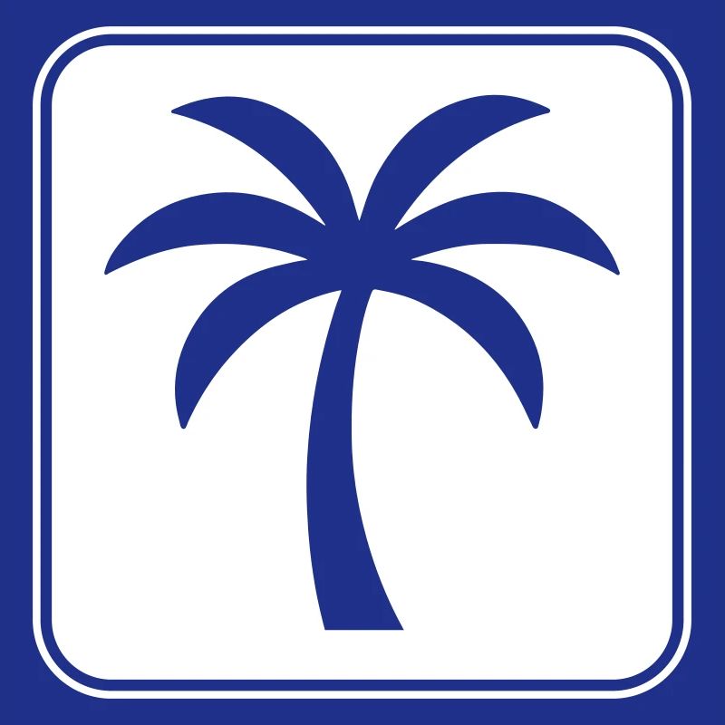 Palm Tree Icon Summer