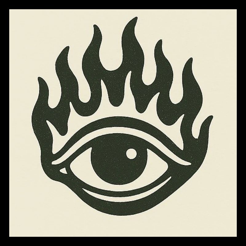 Oeil enflammé