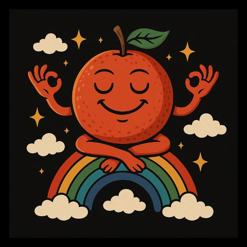 Rainbow orange