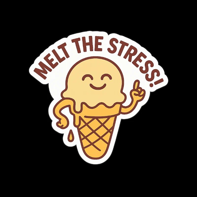 Melt the Stress - Melt away from it, stress!