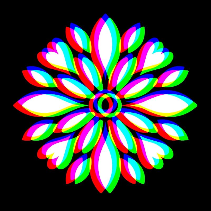 EDM Floral Mandala