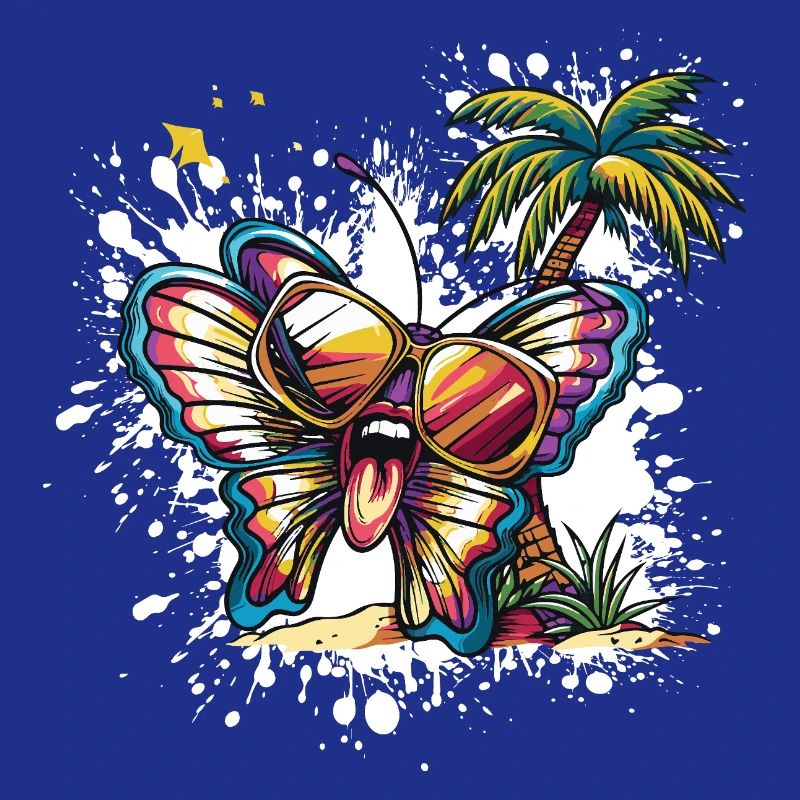 Vacances d’été papillon
