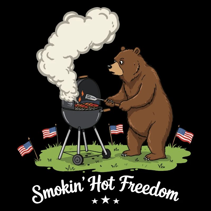 Strong barbecue pleasure