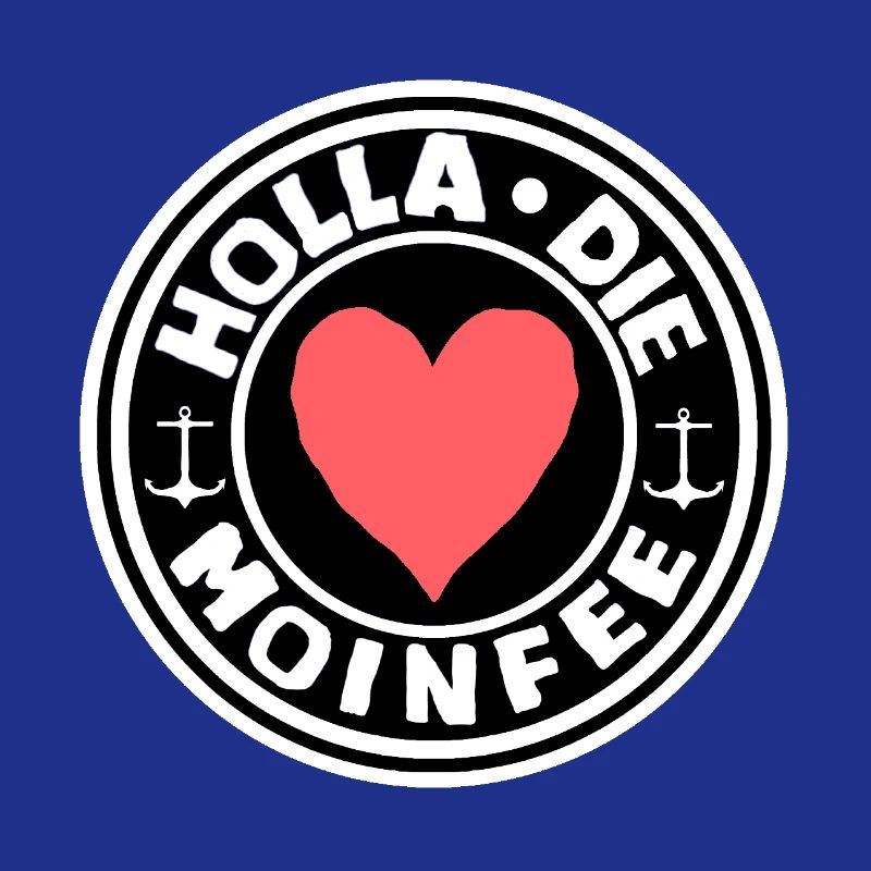 Moin Moin gesabbel T-Shirt Holla die MoinFee