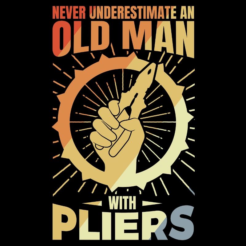 Old electronics technician