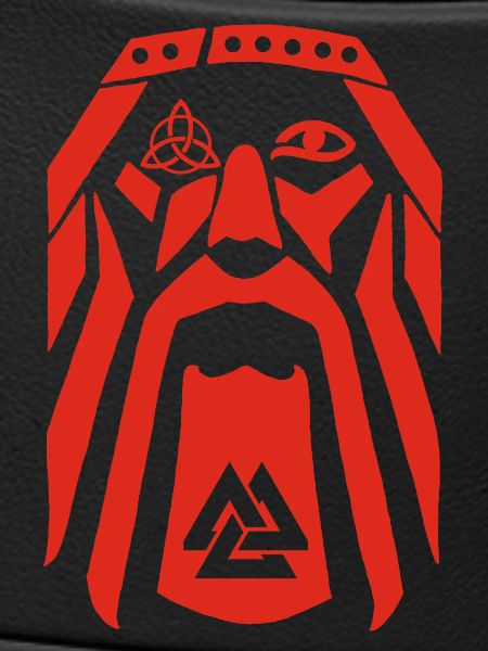 Wikingerkrieger (rot)
