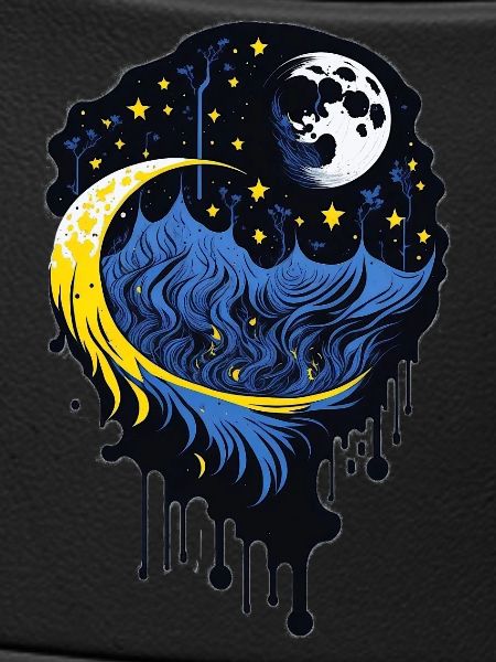 Moon and Stars