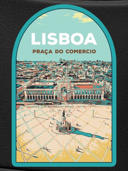 Illustration Commerce Square, Lisbon