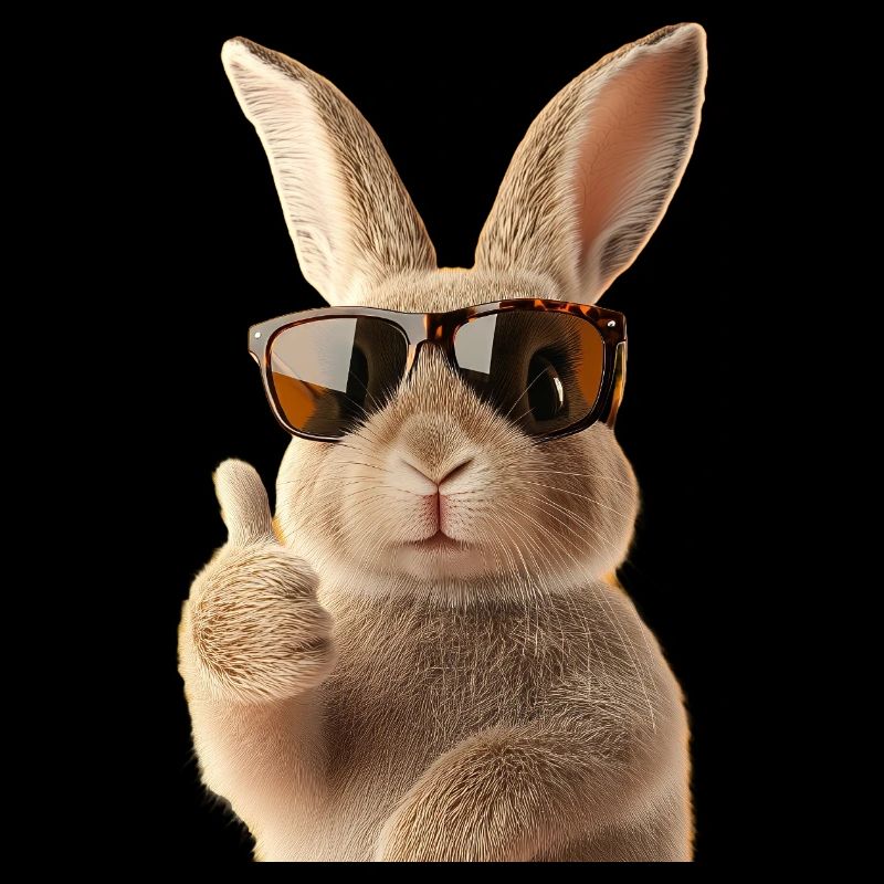 Lapin de Pâques mignon