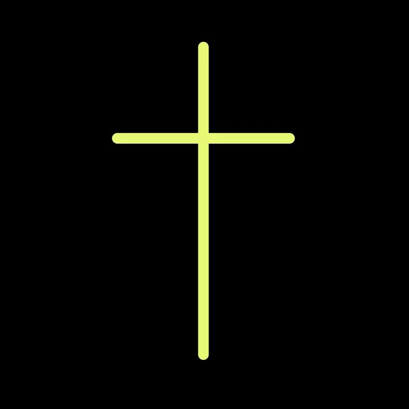 Cross Symbol Line