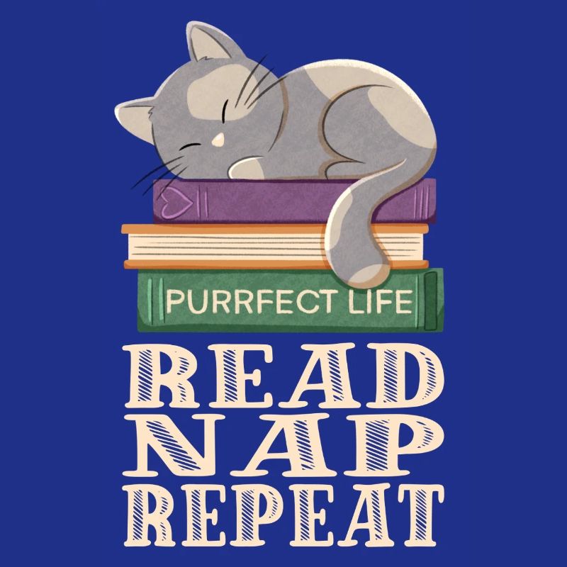 Reading, sleeping, repeating and cats
