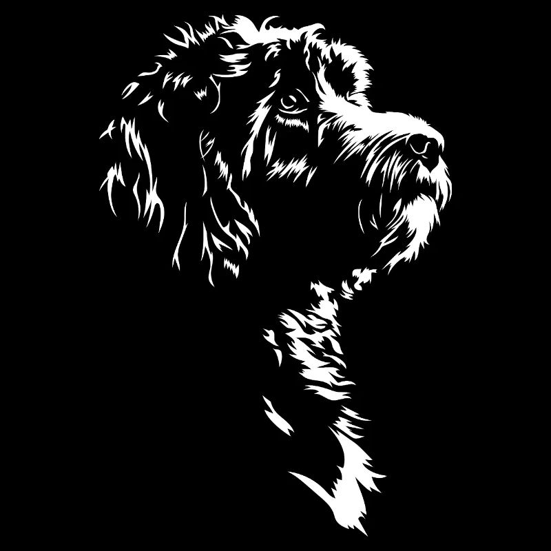 Bernedoodle Silhouette Hunde Hund Wilsigns