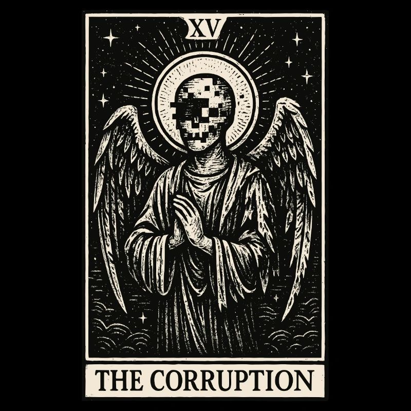 Tarot Datahoarding : L’Ange de la Corruption