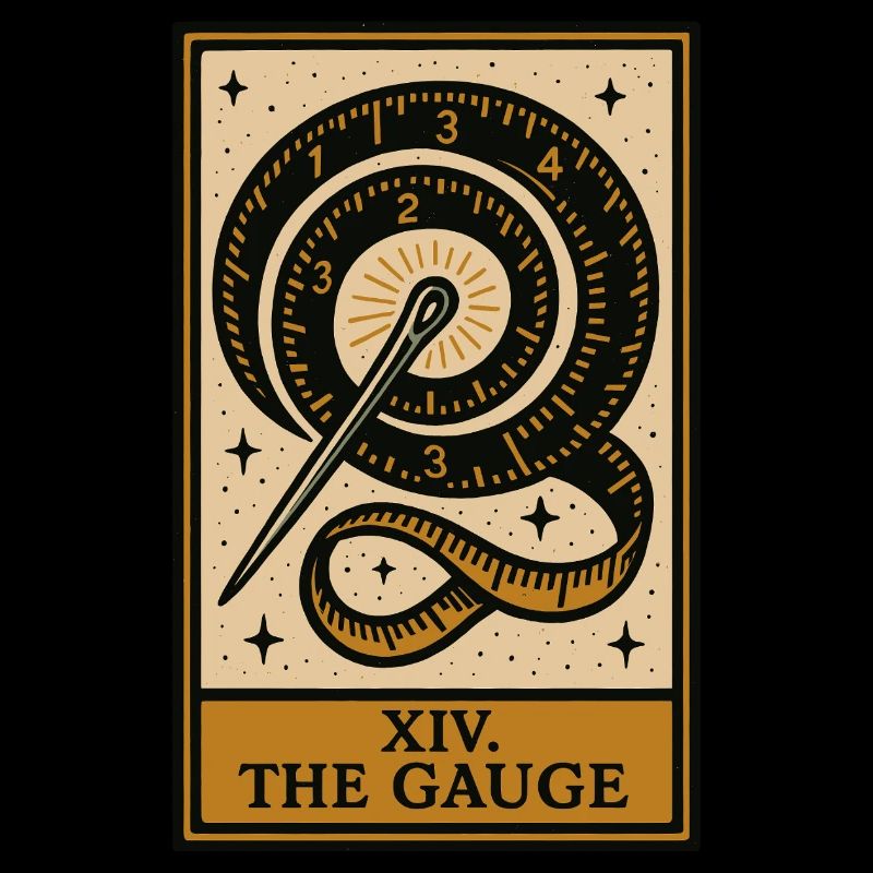 La jauge de couture de tarot précise