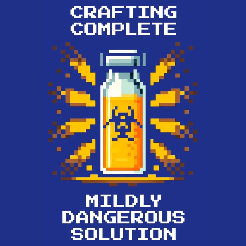 Fabrication terminée – solution délicate | Chimie