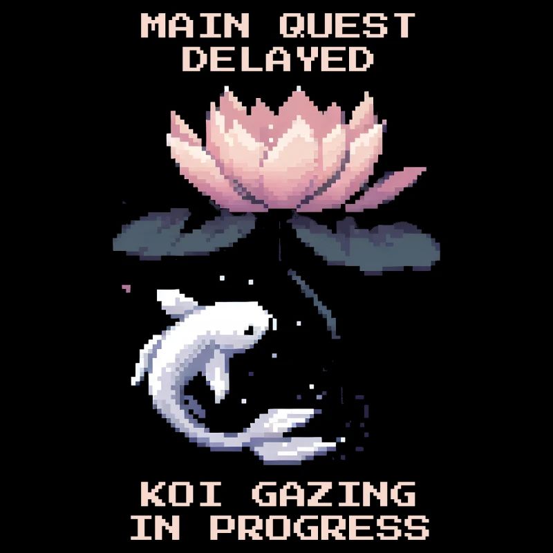 Main Quest Delayed | Koi Viewing Zen Pond