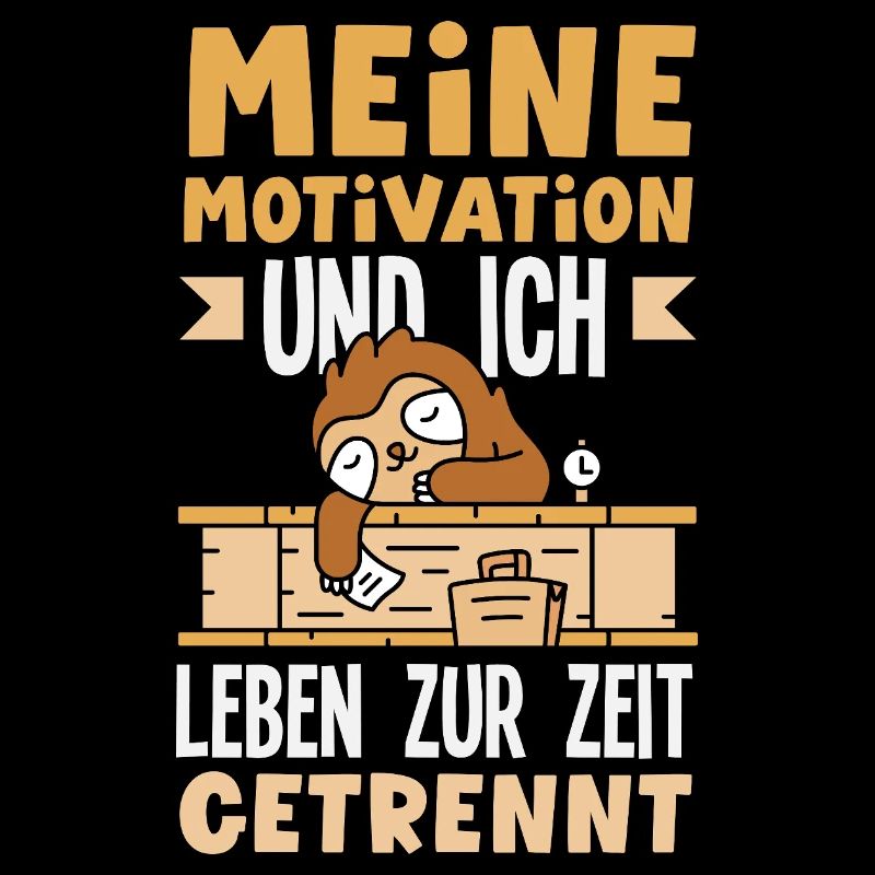 My Motivation and Me - Separated Sloth
