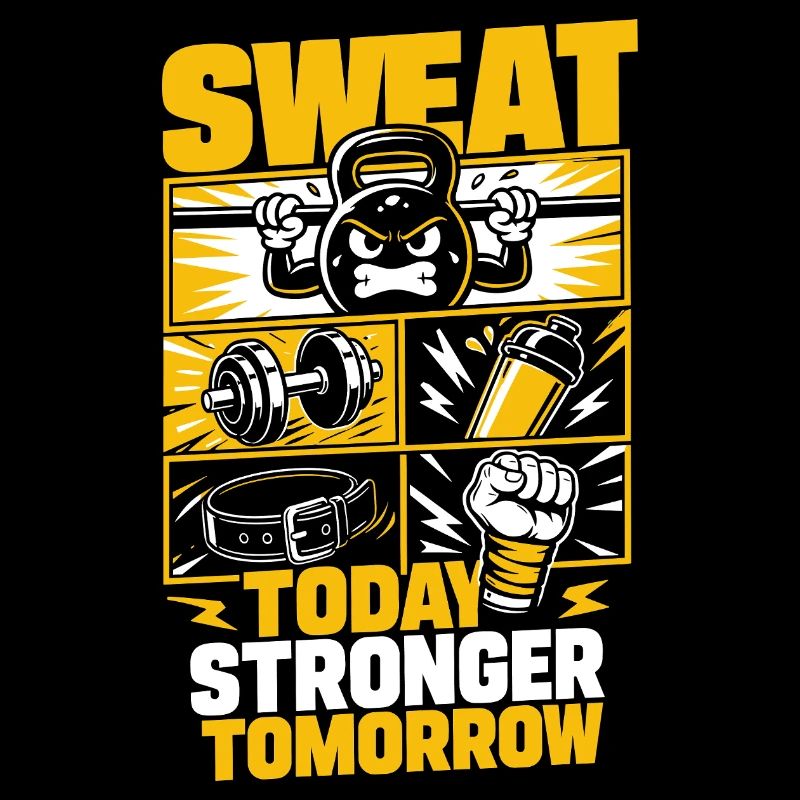 Sweat Today Stronger Tomorrow