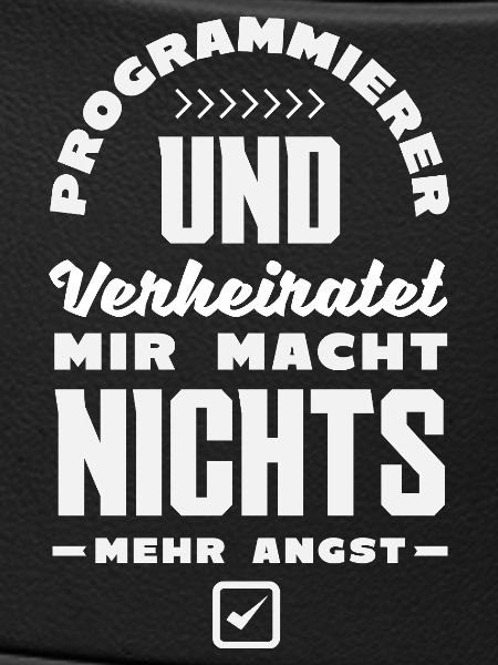 Programmierer Nichts Angst