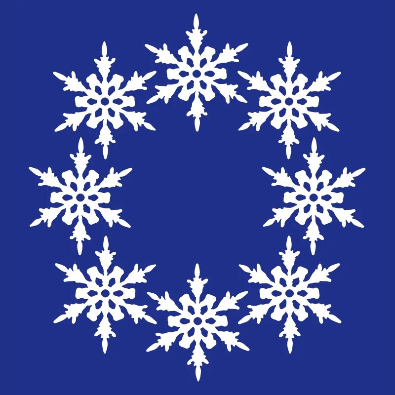 ring circle round pattern design cool winter cold sc