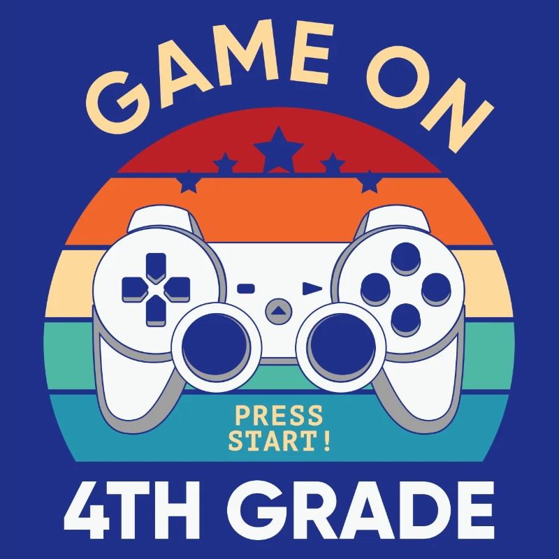 4th class Game on Press start! for students