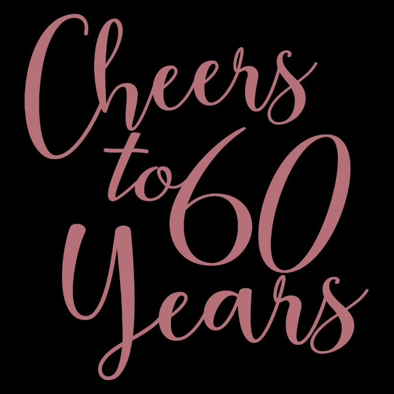 60e anniversaire Femmes pour ses acclamations à 60 ans