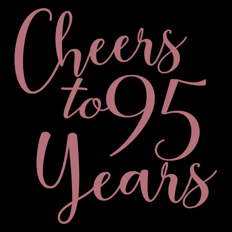 Vive le 95e anniversaire de 95 ans