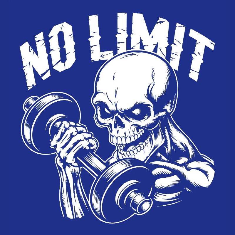 Bodybuilding Skull Workout and No Limit