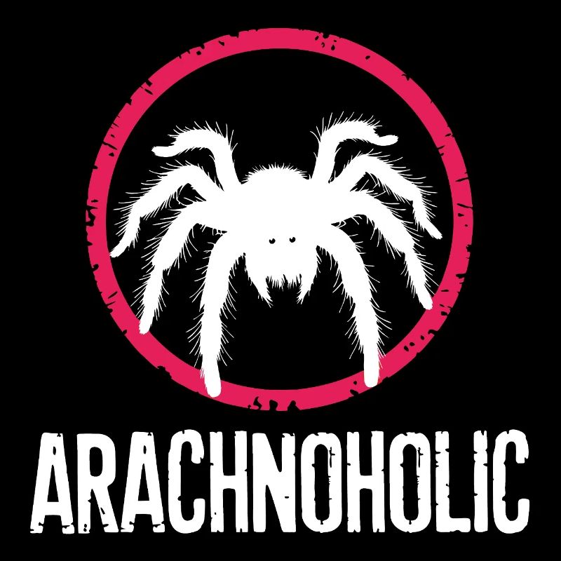 Arachnoholic big hairy tarantula silhouette