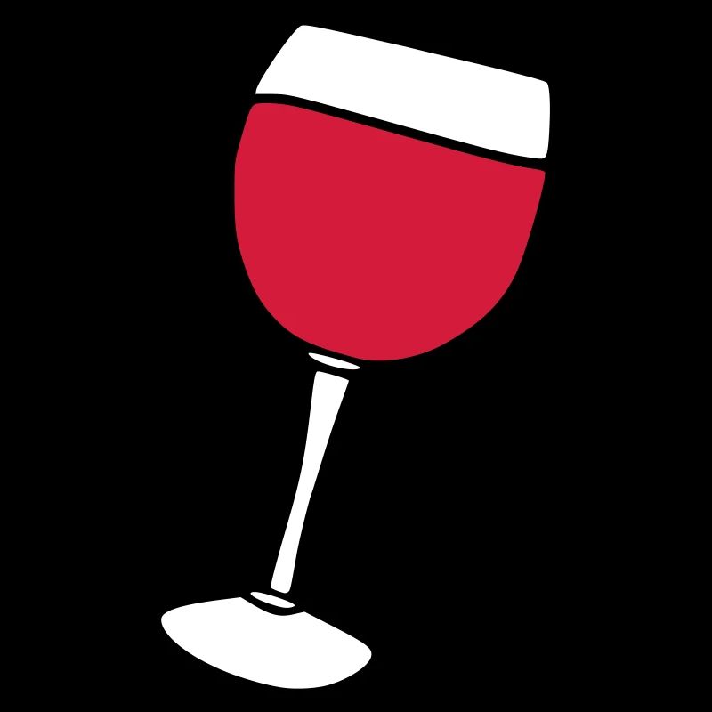 Vin rouge dans le verre