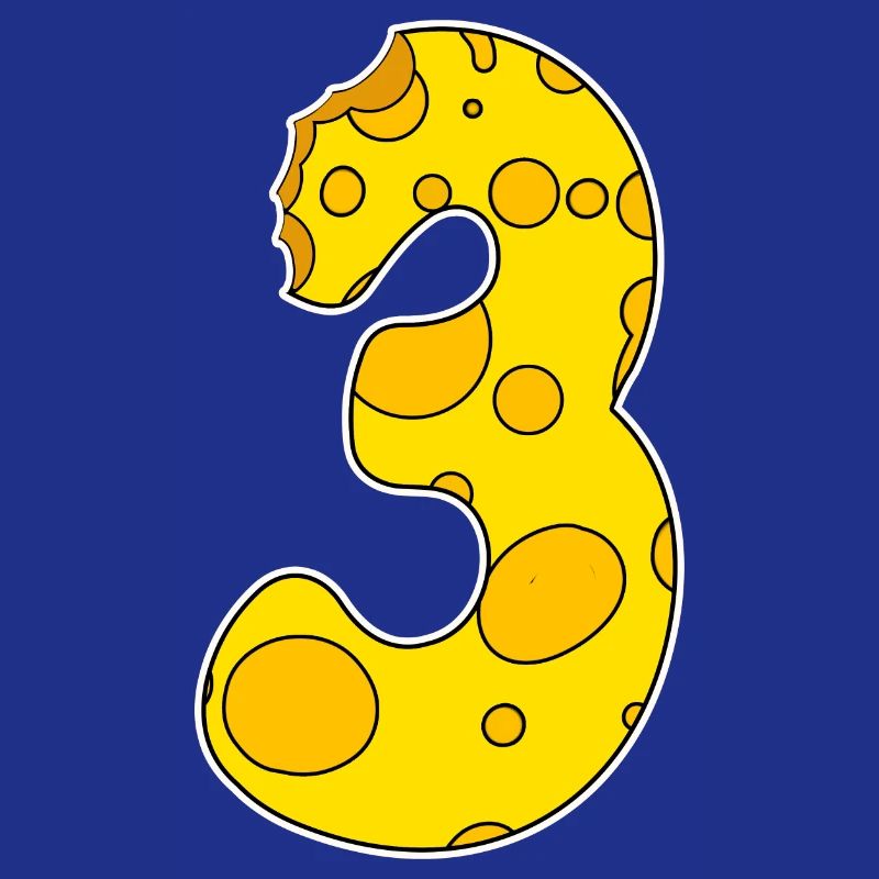 Number 3 - Three - Third