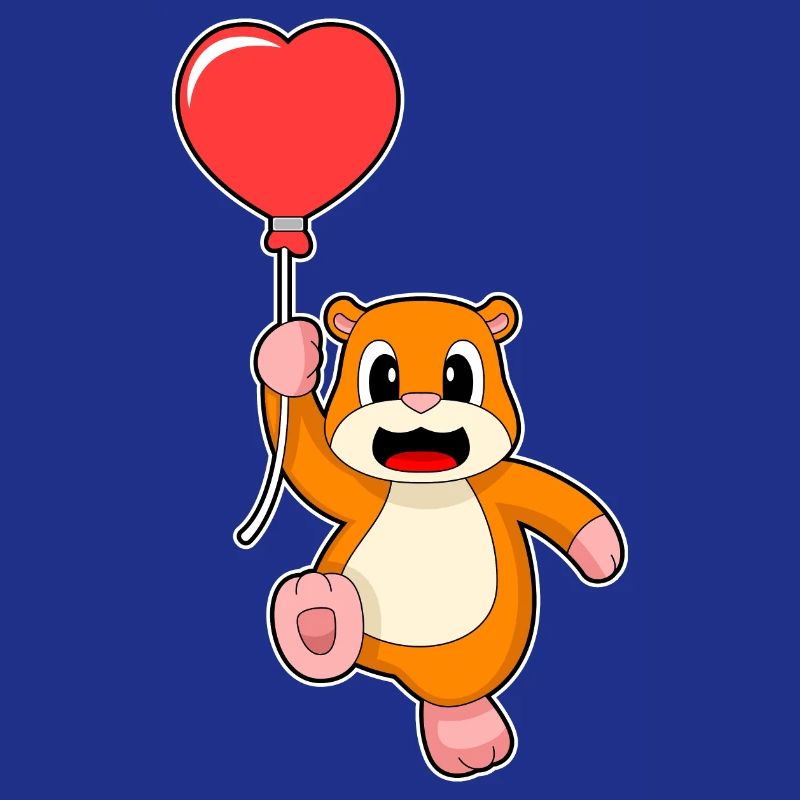 Ballon Hamster