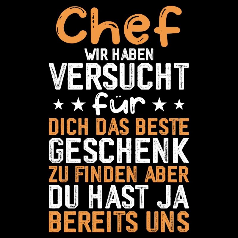 Chef wir haben Versucht das beste Geschenk